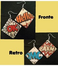 Orecchini comics fumetto