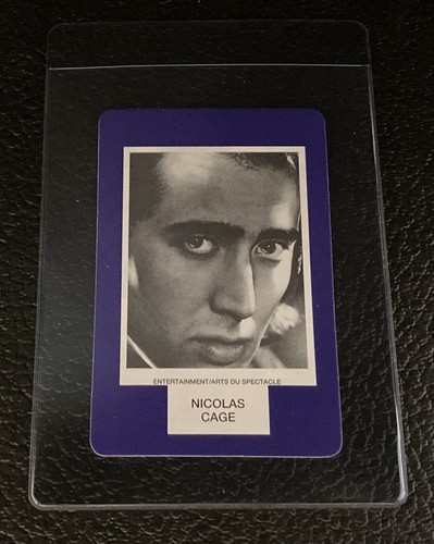 Nicolas cage rookie card 1993 - cage,