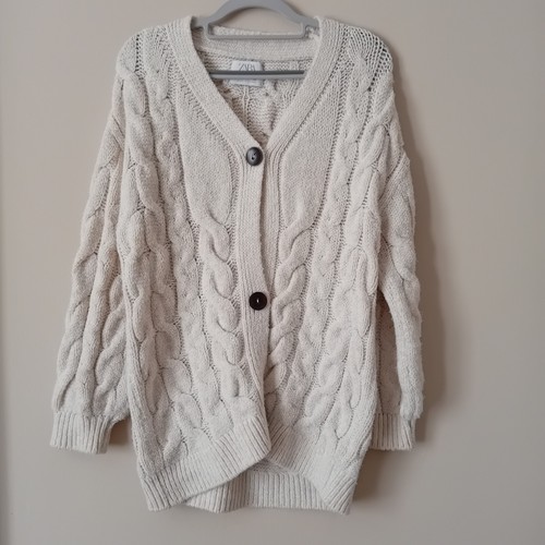 Cardigan rosa zara bambina - cardigan,