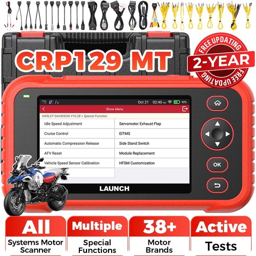 Launch crp129 scanner - mt, moto