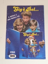 CATALOGO GIG "GIG E' BEL" 1988