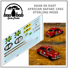Calcas 1/43 Saab 96 East
