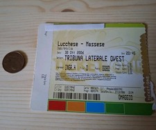 Biglietto Stadio Lucchese