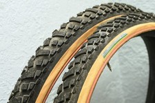 -COPPIA- NOS TIOGA FARMER JOHN MTB Pneumatici, 26 x 1,95", Tan Sidewall vintage retrò