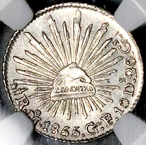 1855 ngc messico 1 2 - messico, 1/2