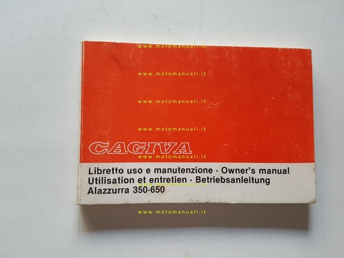 Cagiva alazzurra 350 650 - cagiva,