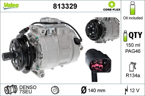 Valeo 813329 compressor air - 813329, compressor,