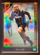 2016-17 Panini WCCF HOLE Leggende Ronaldo Fenomeno Inter Scheda Rifrattore Scarsa