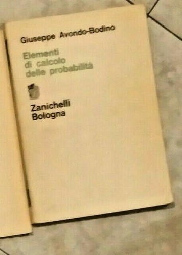 Avondo bodino elementi di - g.avondo,