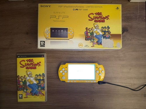 Sony psp console simpsons - sony,