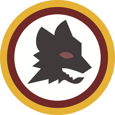 ADESIVO STICKER AS ROMA