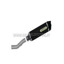 Terminale di Scarico + Racc Arrow R. Tech Allu N Ducati Monster 821 2014 > 2016