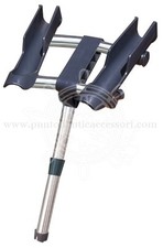 PORTACANNA DOPPIO,INCLINAZIONE REGOLABILE,DA INSERIRE NEI PORTACANNA AD INCASSO