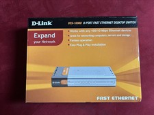 D-Link Ethernet Switch 8 Porte
