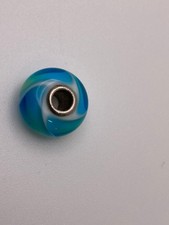 TrollbeadsBlu Verde Bianco