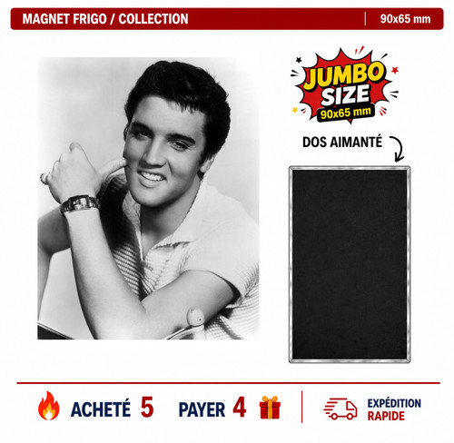 Magnet frigo elvis - frigo, presley