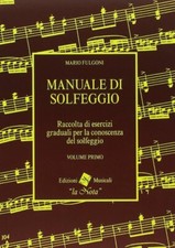 Manuale di Solfeggio  1 volume