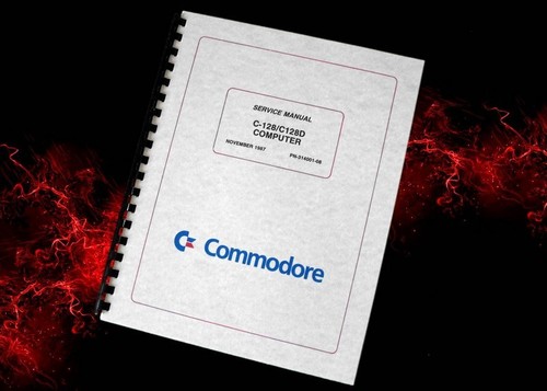 Commodore 128 c128d manuale - c-128,