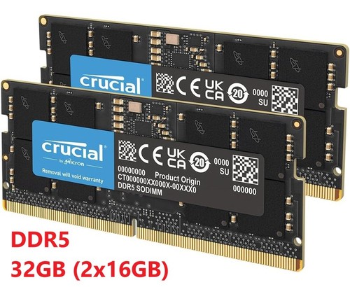Crucial 32gb ram ddr5 - crucial,