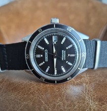 ?OROLOGIO SEIKO Presage 40,8mm Cassa  in Acciaio Cinturino Nero in Nylon