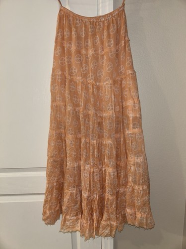 Bohemian orange and - and, maxi