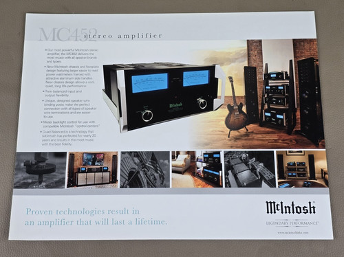 Mcintosh mc452 amplificatore - mc452,