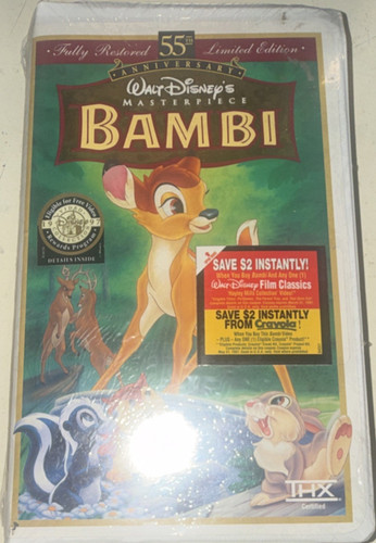 Walt disney home video bambi - home,