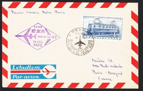 Csa 1969 praga parigi - ✈csa,