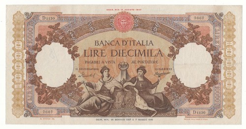 10000 lire repubbliche - 10000,