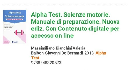 Libro test università - libro,