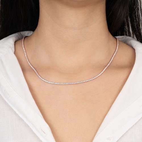 Collana tennis oro - tennis, 14k