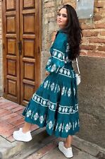 ZARA Embroidered Tiered