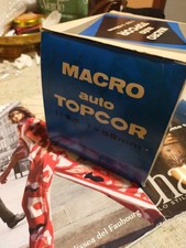 🦞(rare) BLACK TOPCON 58mm F3.5 RE MACRO AUTO-TOPCOR lens, BOX 3rd series←⁠_⁠←🦞