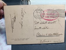 WW1 FRANCHIGIA -POSTA MILITARE