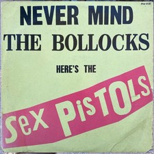 33t Sex Pistols - Never Mind The Bollocks - LP - 1977
