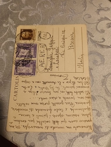 Cartolina postale somalia - postale,