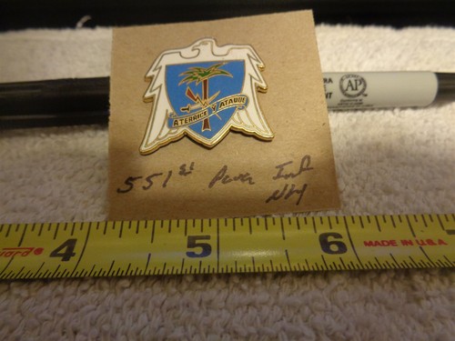 551st crest unità fanteria - crest,