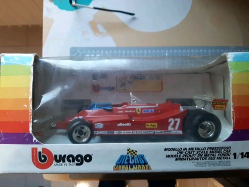 Burago ferrari 312 - 1:14,