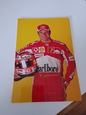 SCUDERIA Ferrari - CARTOLINA UFFICIALE- Rubens Barrichello - 2005? -