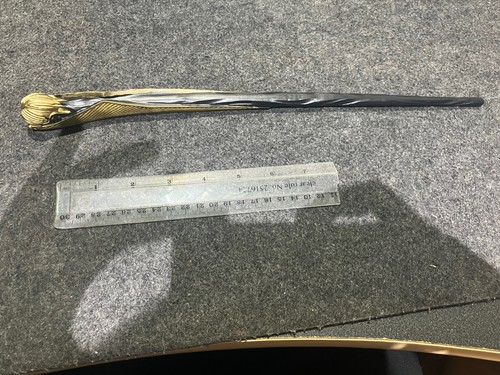 Harry potter wand golden - -,