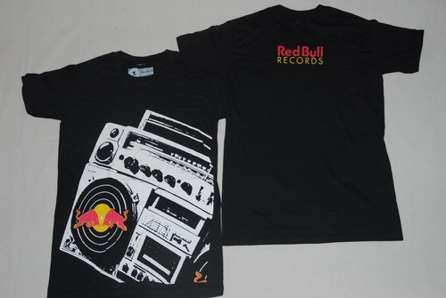 Shirt red bull records - t-shirt,