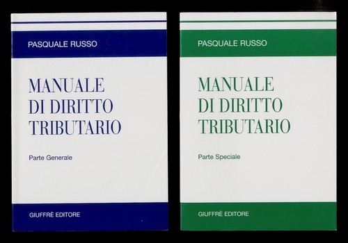Manuale diritto tributario - manuale,