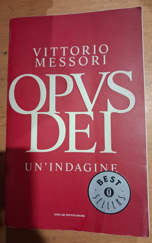 Libro romanzo opus dei - romanzo,