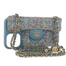 CHANEL Custodia iPhone Tweed