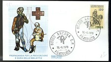 ITALIA 1979 - FDC ROMA - Malattie digestive - Busta modello 2
