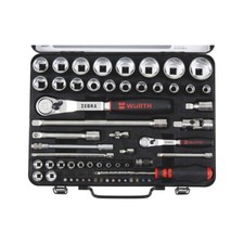 Chiavi a Bussola da 1/4" e 1/2" Antipolvere Set 59pz - WÜRTH 0965090590