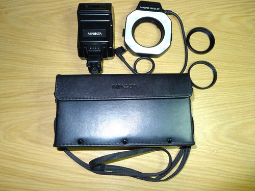 Flash macro minolta 1200af - flash,
