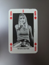 Scheda NME 1992 Kim Gordon