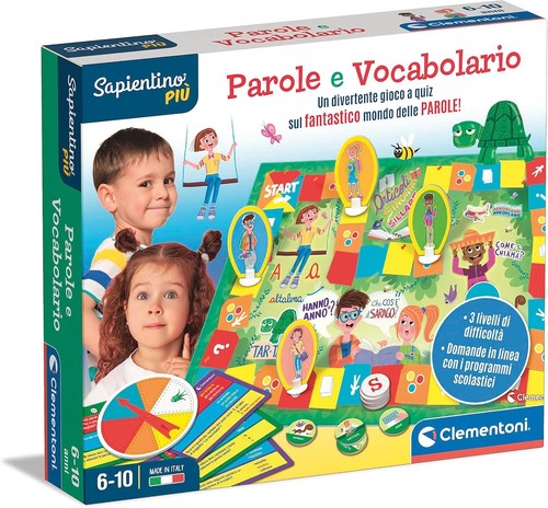 Gioco parole vocabolario - parole, e