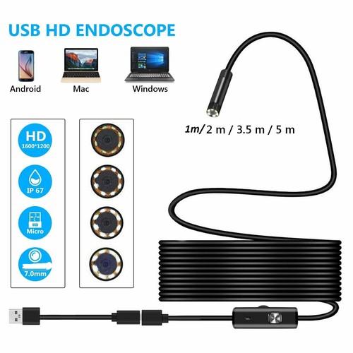 Tubo ispezione boroscopio usb - boroscopio,